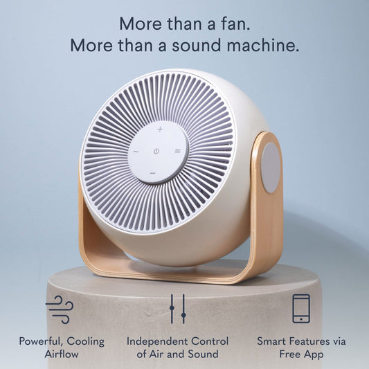 Breez Smart Bedroom Fan & White Noise Machine